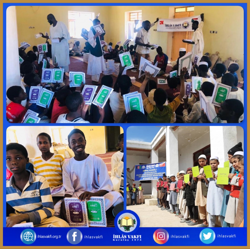 MİRAC KANDİLİNDE SUDAN VE AFGANİSTAN'DA KİTAP DAĞITIMI GERÇEKLEŞTİRDİK